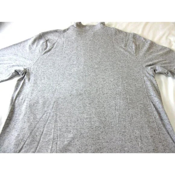 Tommy Bahama Men's Full Zip Mock Neck Track Jacket Grey Mint Green Marlin NWT - Picture 5 of 5